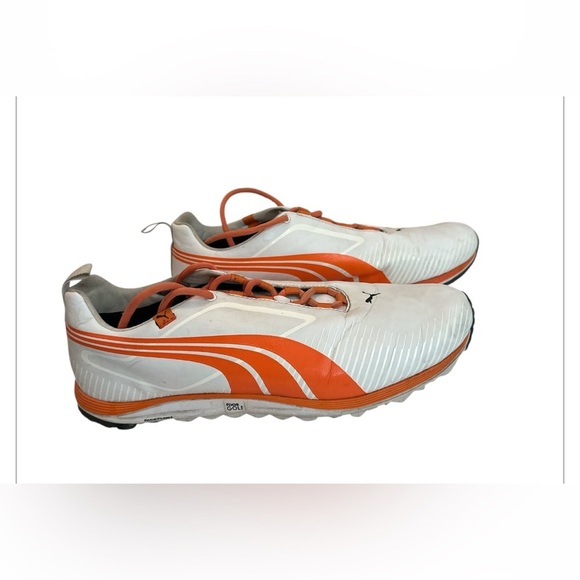 Men’s White/Orange Puma faas Golf shoes size US 11. - Picture 7 of 7